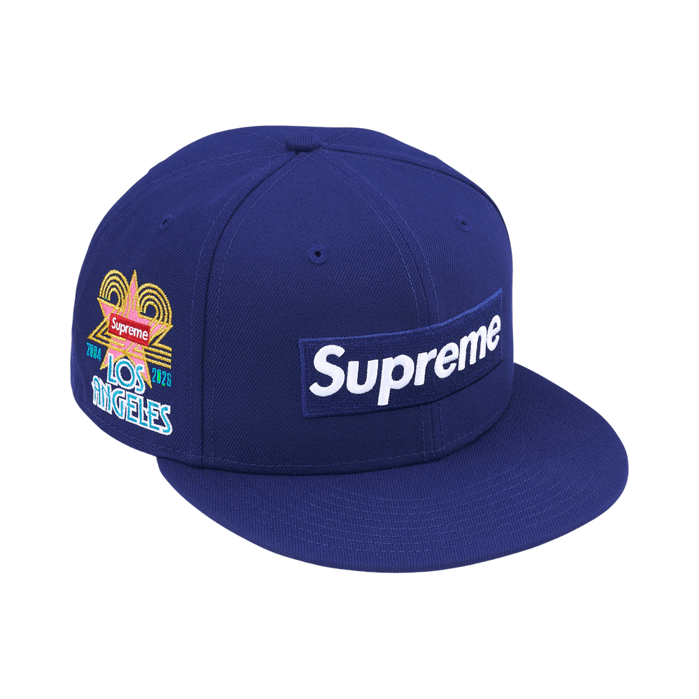 Buy Supreme Shop Box Logo New Era 'Light Navy Los Angeles