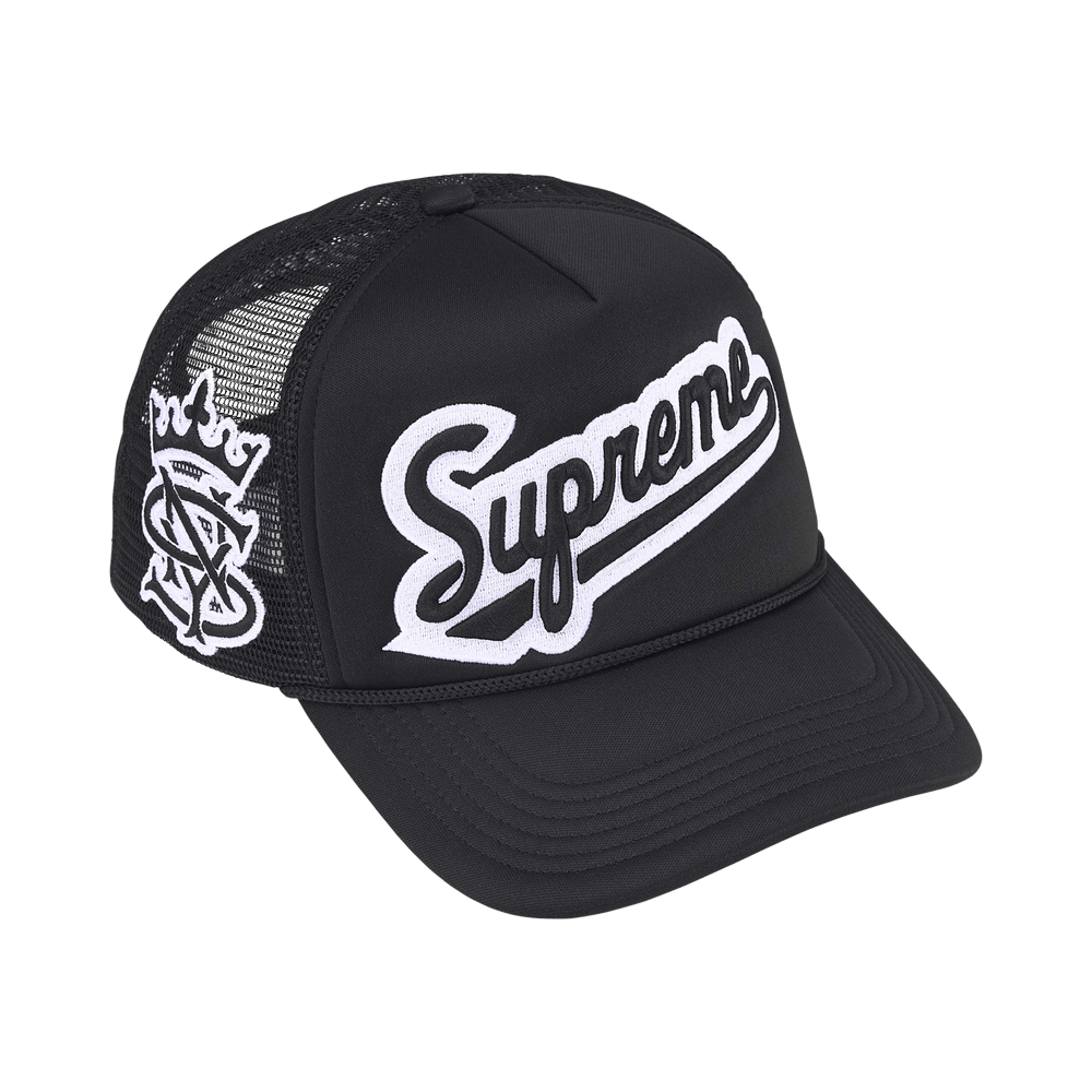 Buy Supreme University Mesh Back 5-Panel 'Black' - SS26H44 BLACK
