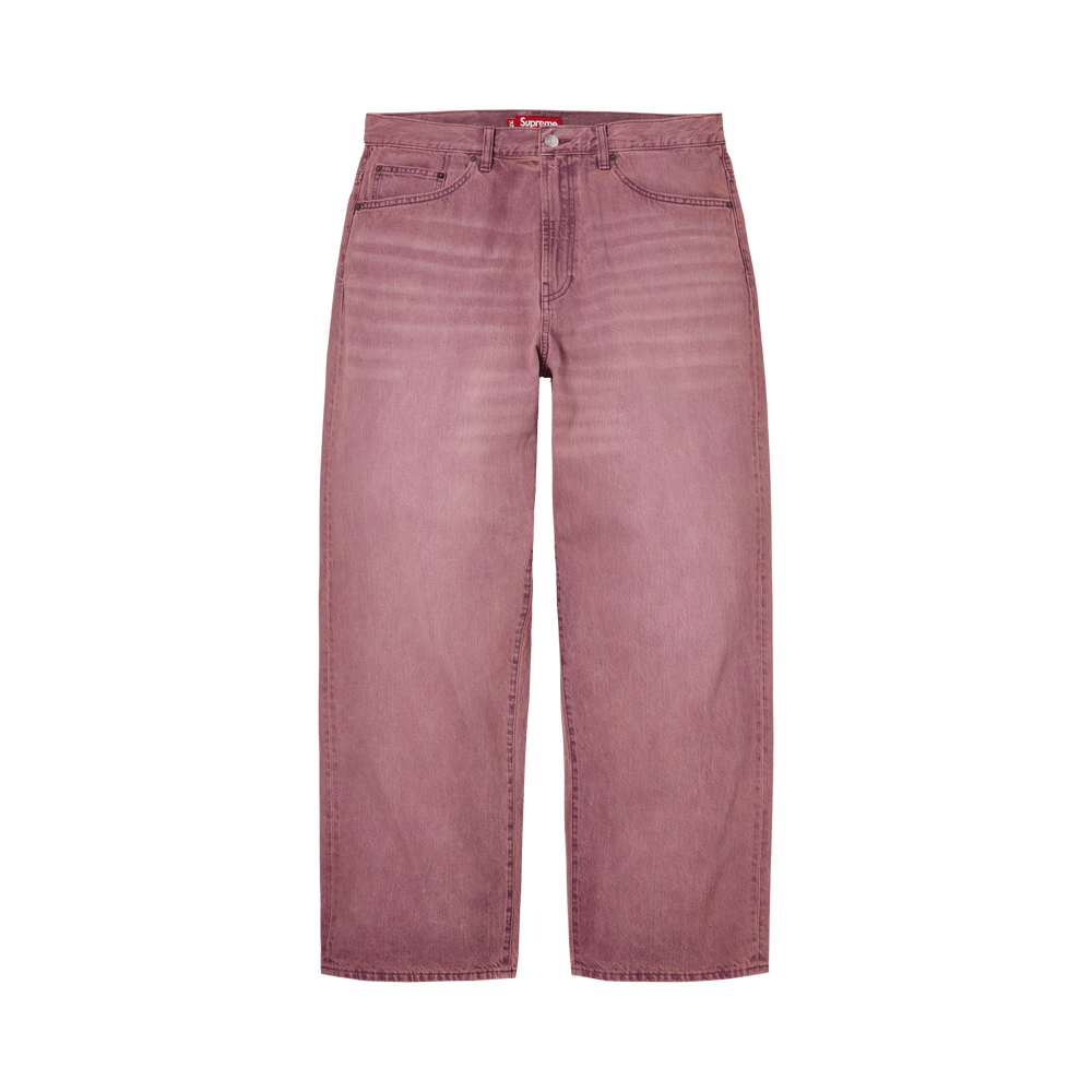 【大人気カラー】Supreme Baggy Jean Purple 34 Buy Supreme Baggy Jean 'Overdyed Purple' - SS26P27 OVERDYED PURPLE