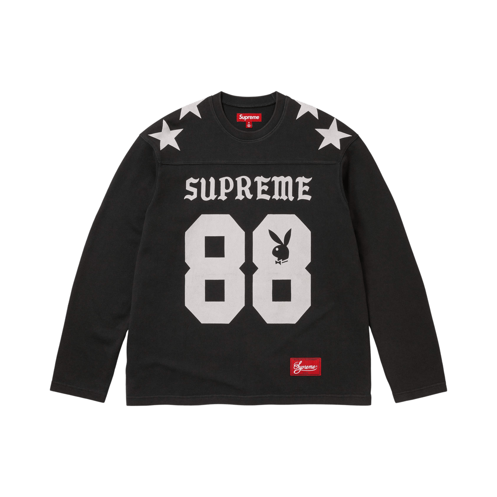 Supreme x Playboy Long-Sleeve Top 'Black'
