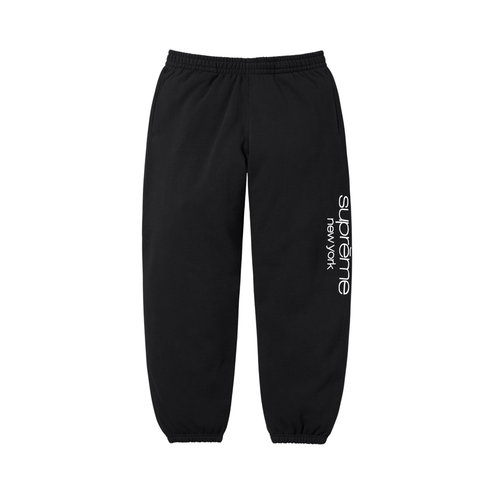 Buy Supreme Classic Logo Sweatpant 'Black' - SS26P31 BLACK | GOAT