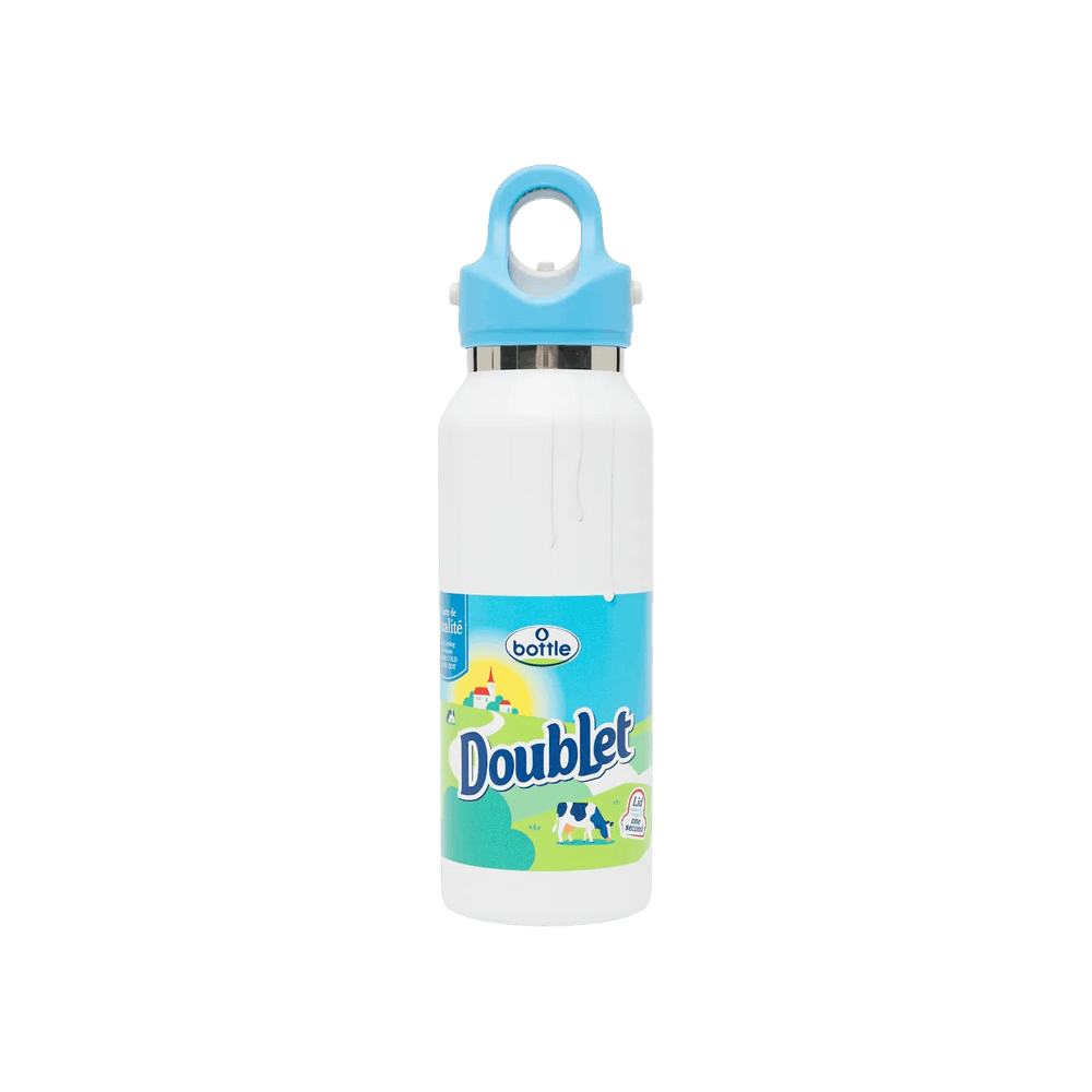 Buy Doublet Fridge Style Small Water Bottle 'Milk' - 26SS87AC42 | GOAT