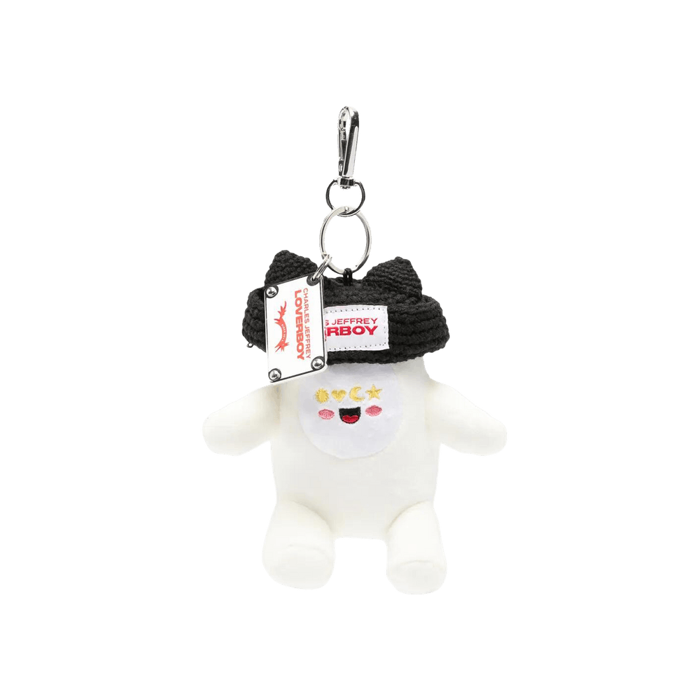 Buy Charles Jeffrey Loverboy Gromlin Plush Keyring 'Black/White