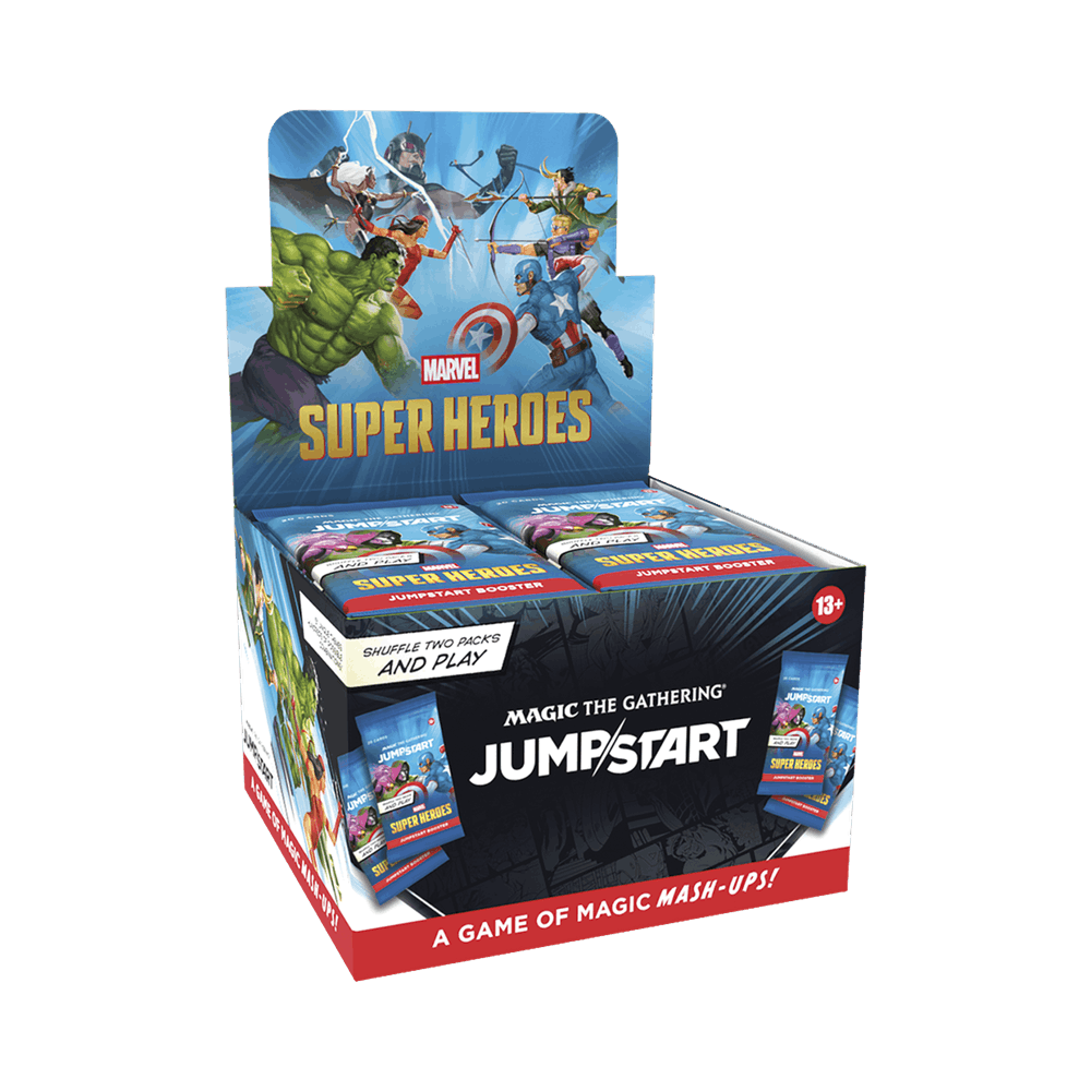 Magic: The Gathering Marvel Super Heroes Jumpstart Booster Box
