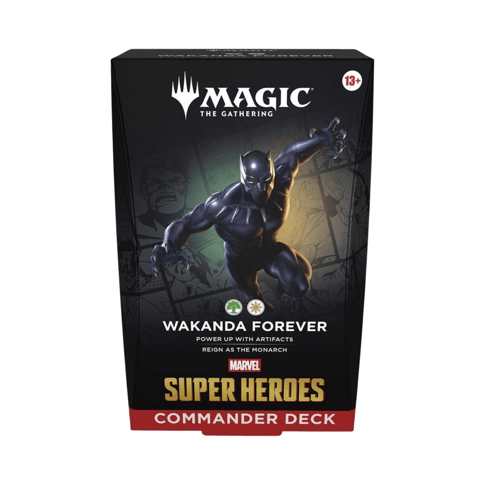 Magic: The Gathering Marvel Super Heroes Wakanda Forever Commander Deck
