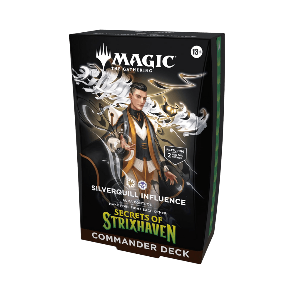 Magic: The Gathering Secrets Of Strixhaven Silverquill Influence Commander Deck