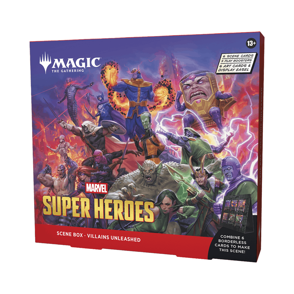 Magic: The Gathering Marvel Super Heroes Scene Box Villains Unleashed