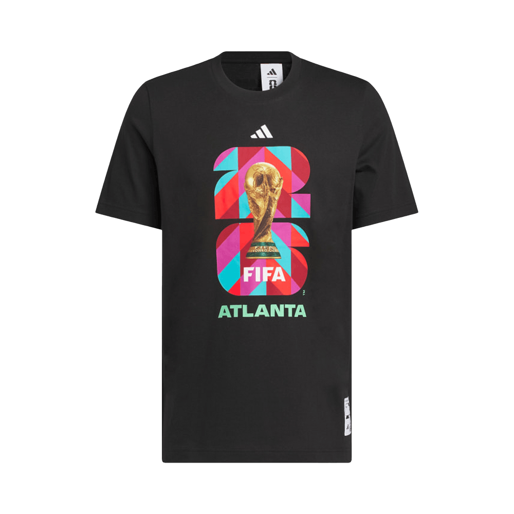 Adidas FIFA World Cup 26 Host City Atlanta Graphic T-Shirt 'Black'