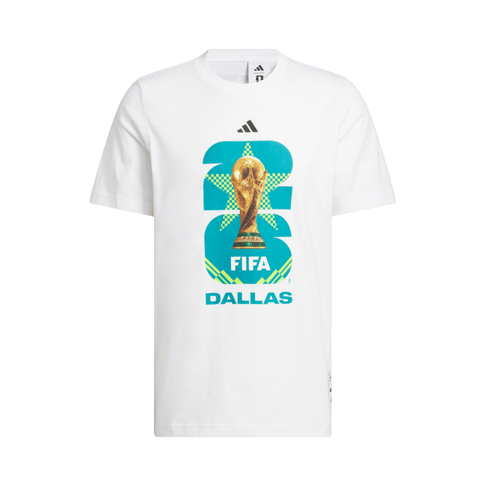 Adidas FIFA World Cup 26 Host City Dallas Graphic T-Shirt 'White'