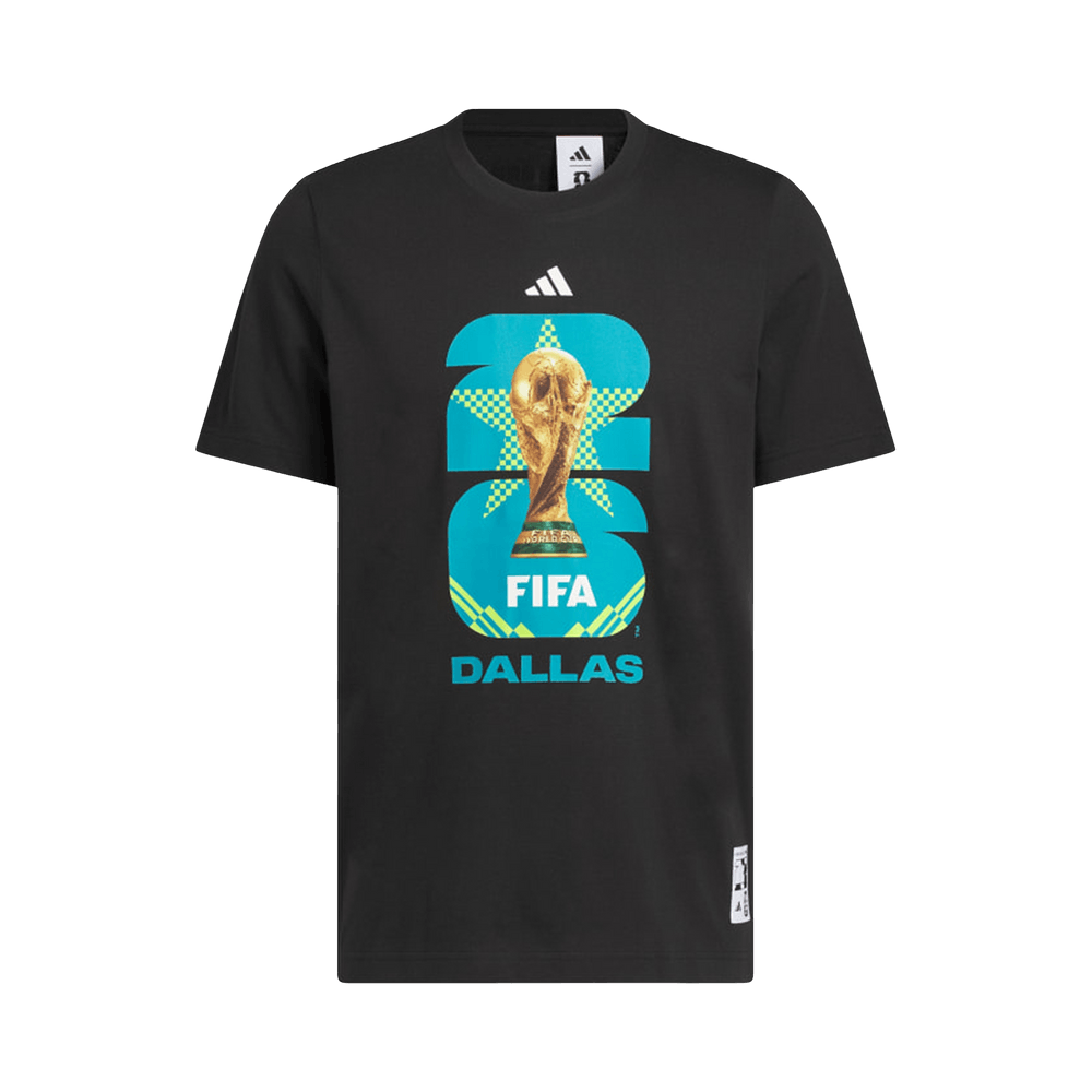 Adidas FIFA World Cup 26 Host City Dallas Graphic T-Shirt 'Black'