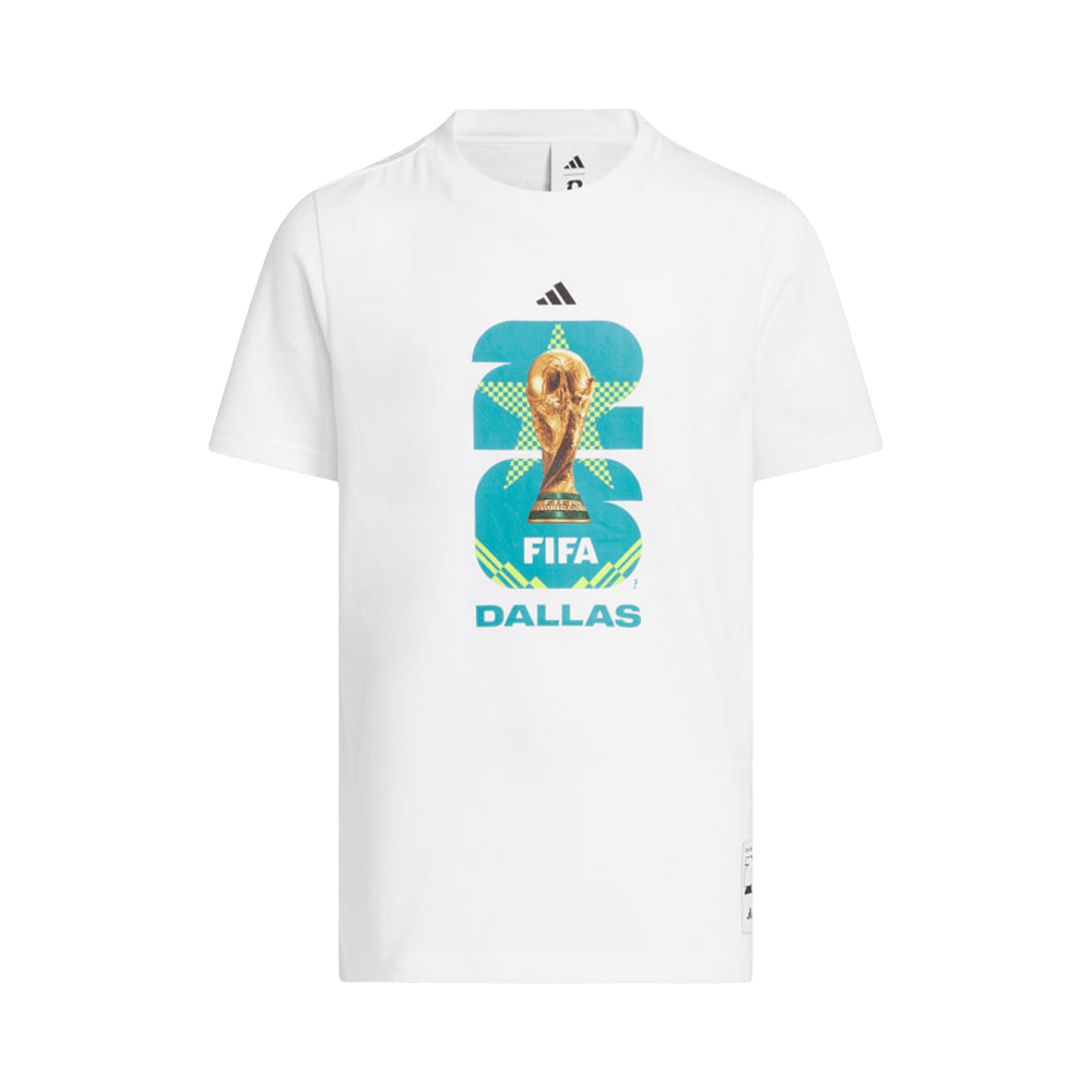 Adidas FIFA World Cup 26 Host City Dallas Graphic T-Shirt 'White'