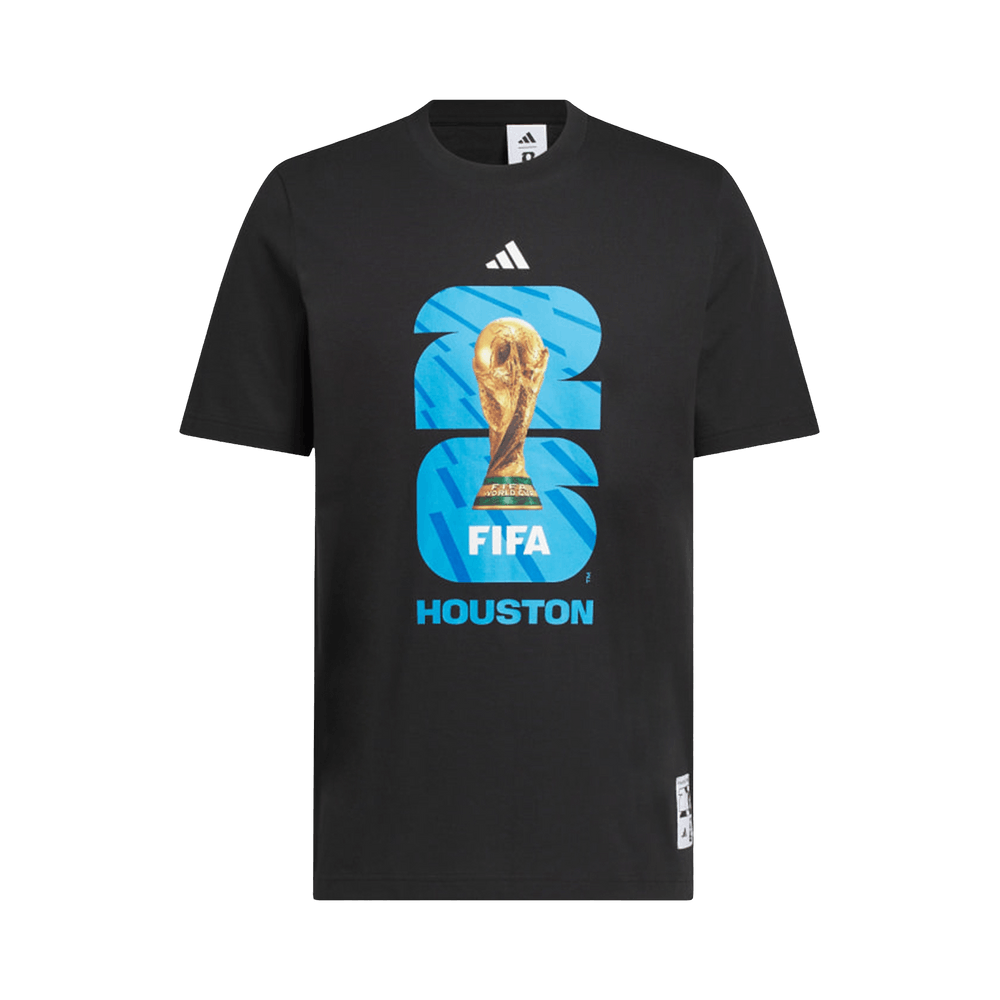 Adidas FIFA World Cup 26 Host City Houston Graphic T-Shirt 'Black'