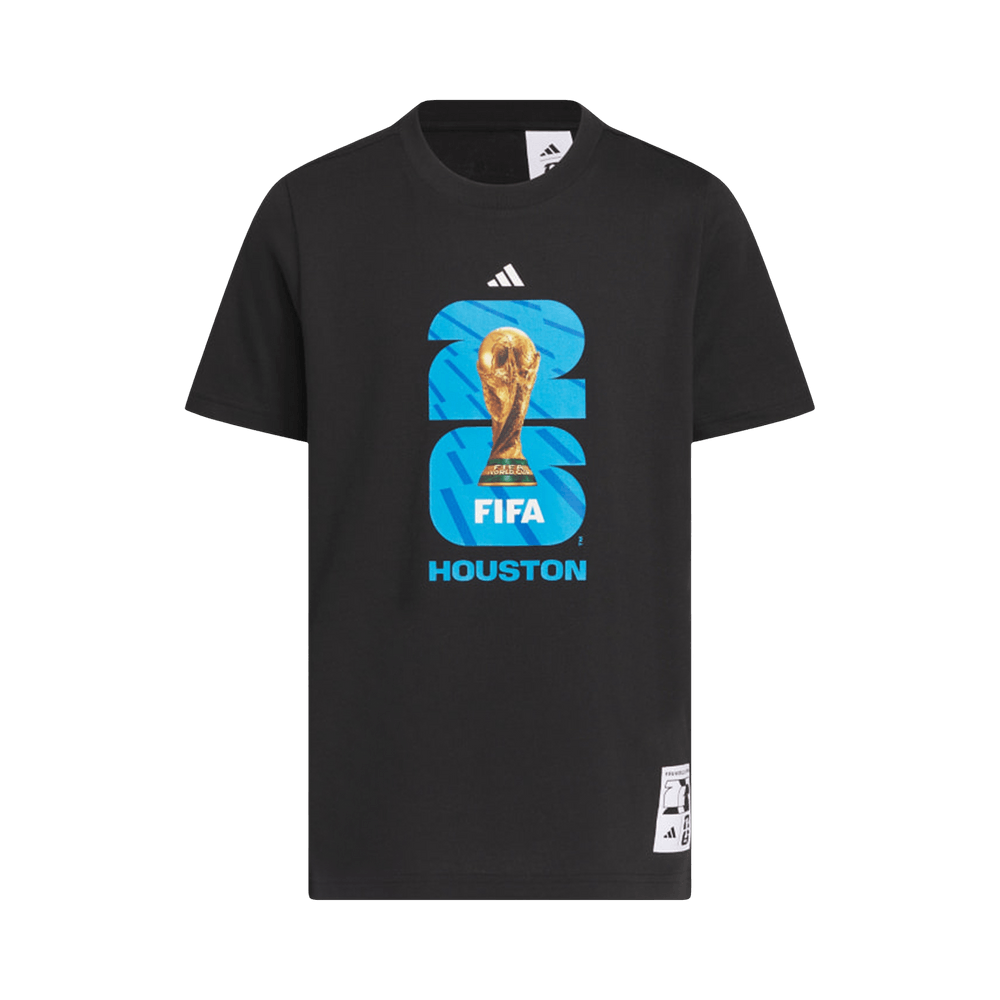 Adidas FIFA World Cup 26 Host City Houston Graphic T-Shirt 'Black'