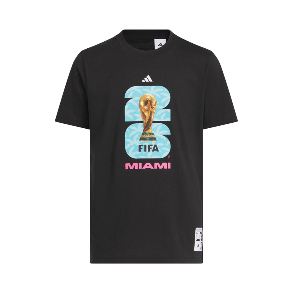 Adidas FIFA World Cup 26 Host City Miami Graphic T-Shirt 'Black'