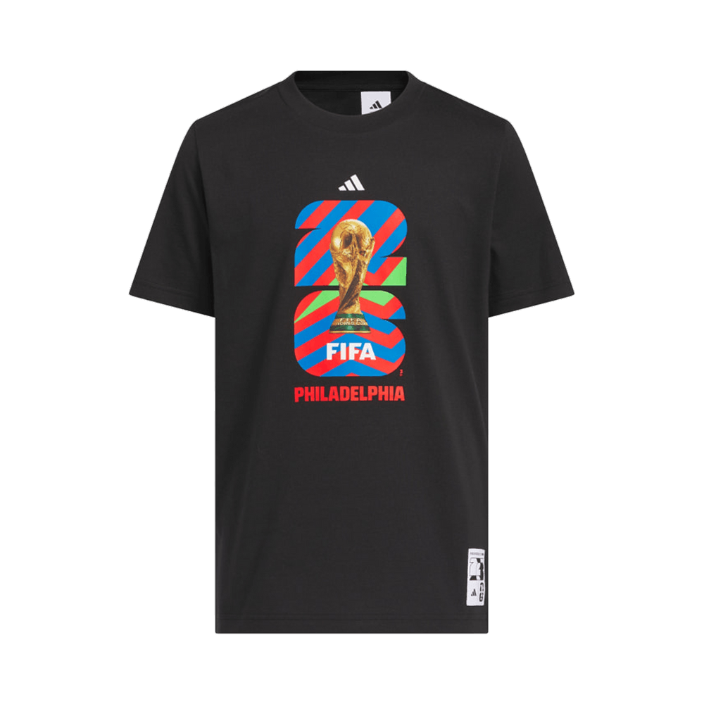Adidas FIFA World Cup 26 Host City Philadelphia Graphic T-Shirt 'Black'