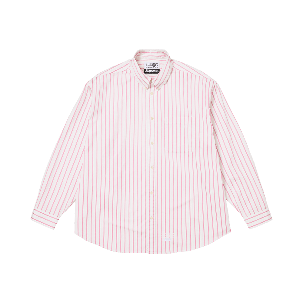 Buy Supreme x MM6 Maison Margiela Stripe Shirt 'White' - SS26S26