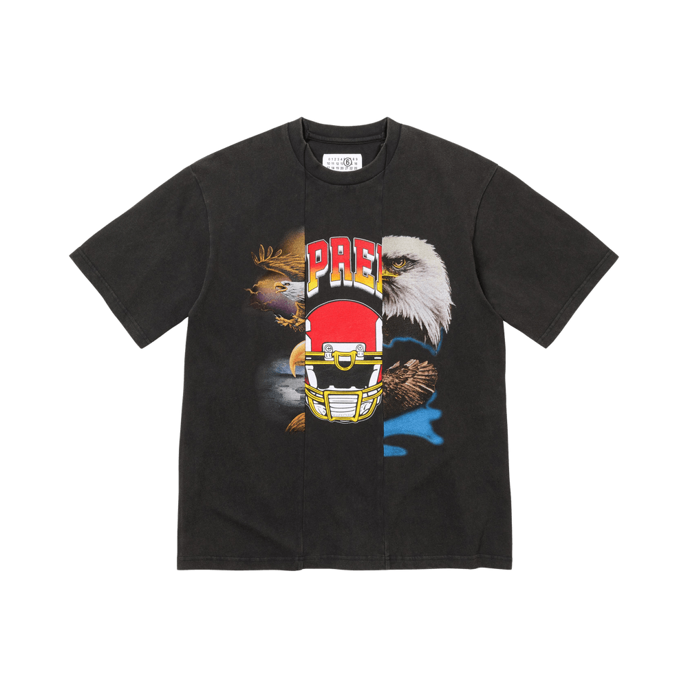 Supreme x MM6 Maison Margiela Split Short-Sleeve Top 'Black'