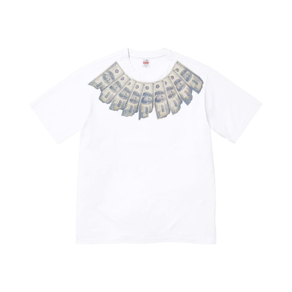 トップス Supreme MM6 Margiela Money S/S Top white Buy Supreme x MM6 Maison Margiela Money Short-Sleeve Top 'White