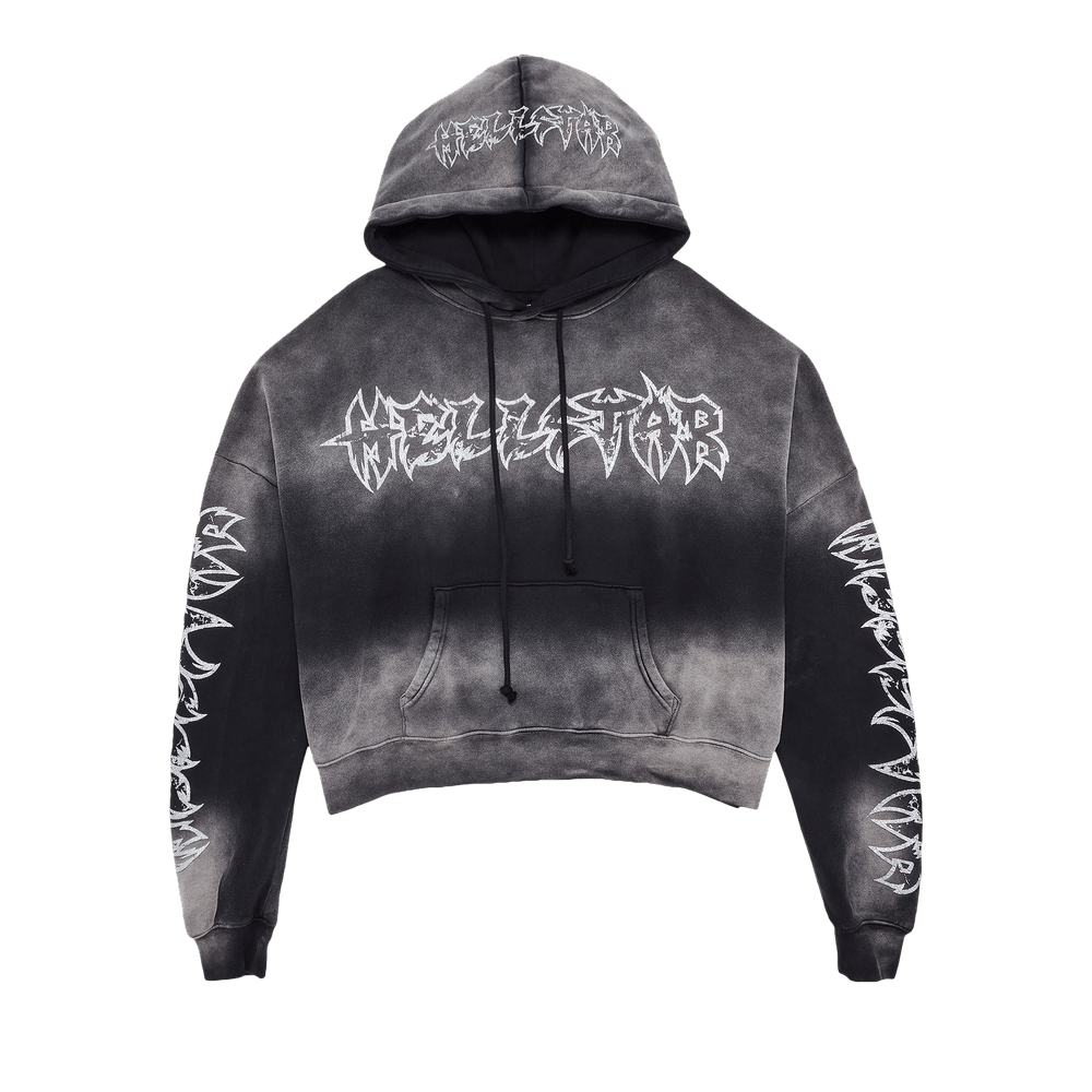 Buy Hellstar Stars Shine Graffiti Hoodie 'Black' - HSSS26HO6 BLK