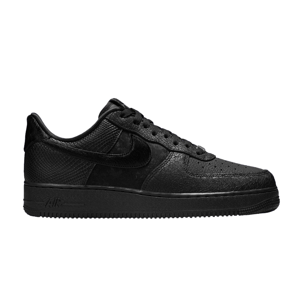 Buy Nike Air Force 1 Low 07 LX 'Black Pony Hair Snakeskin