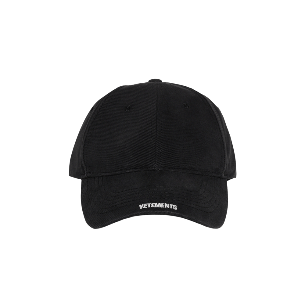 Buy Vetements Nano Logo Cap 'Black' - UE76CA324B BLAC | GOAT
