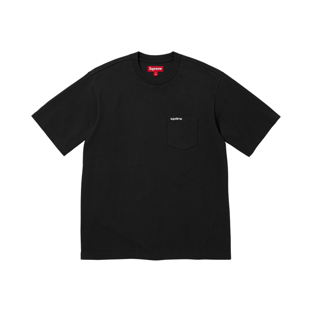 [短丈‼️] supreme Tシャツ黒 Buy Supreme Short-Sleeve Pocket Tee 'Black' - SS26KN6 BLACK | GOAT AE