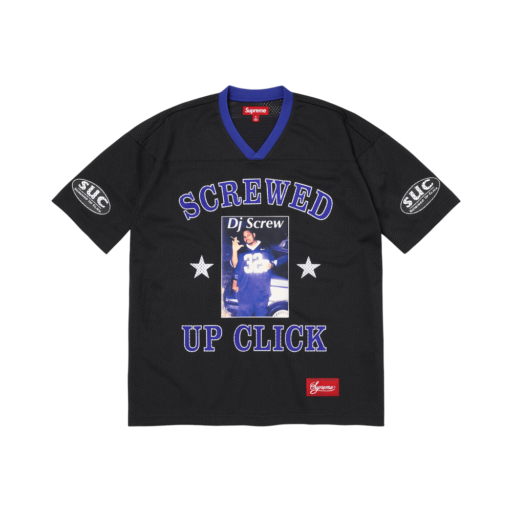 Buy Supreme x Dj Screw Jersey 'Black' - SS26KN69 BLACK | GOAT Buy Supreme x Dj Screw Jersey 'Black' - SS26KN69 BLACK | GOAT