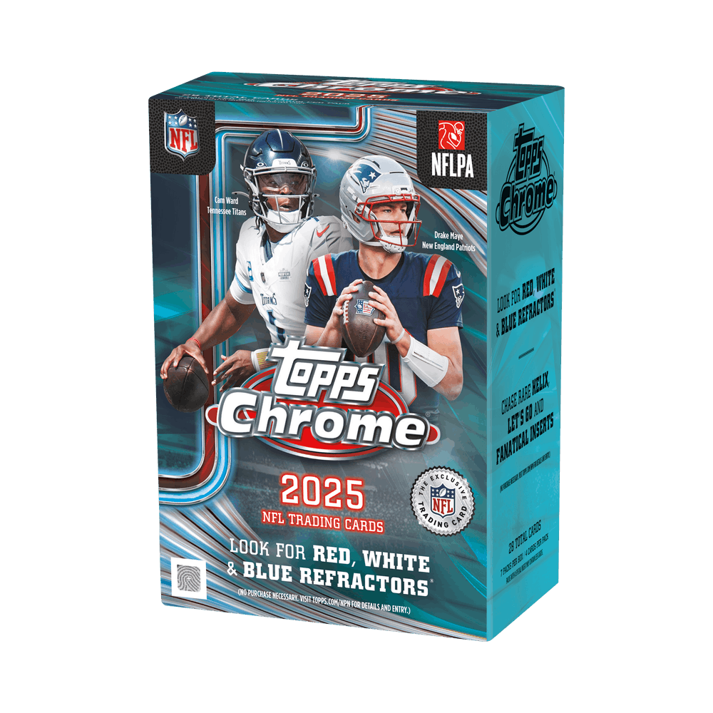 2025 Topps Chrome Football Value Box