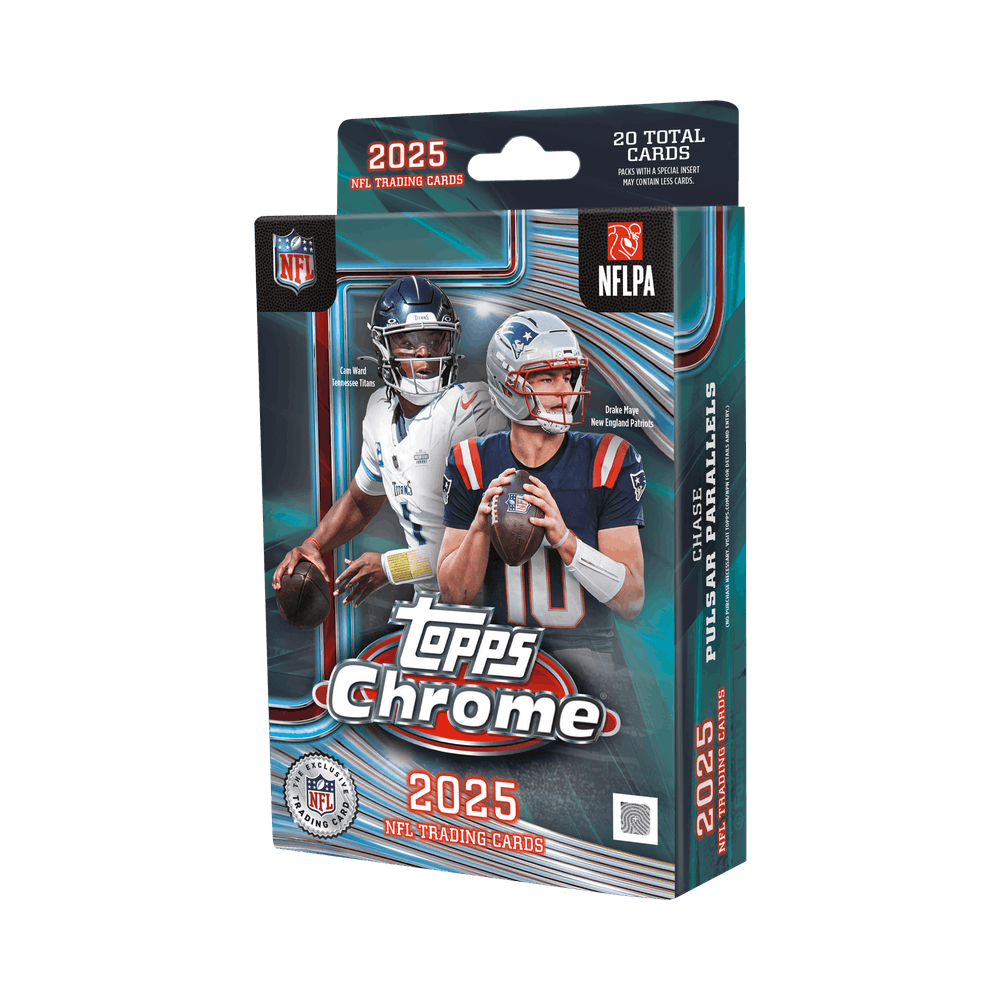 2025 Topps Chrome Football Hanger Box