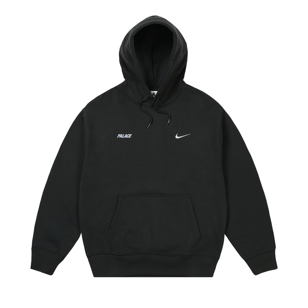 Buy Palace x Nike Font Swoosh Hood 'Black' - P28NHD003 | GOAT