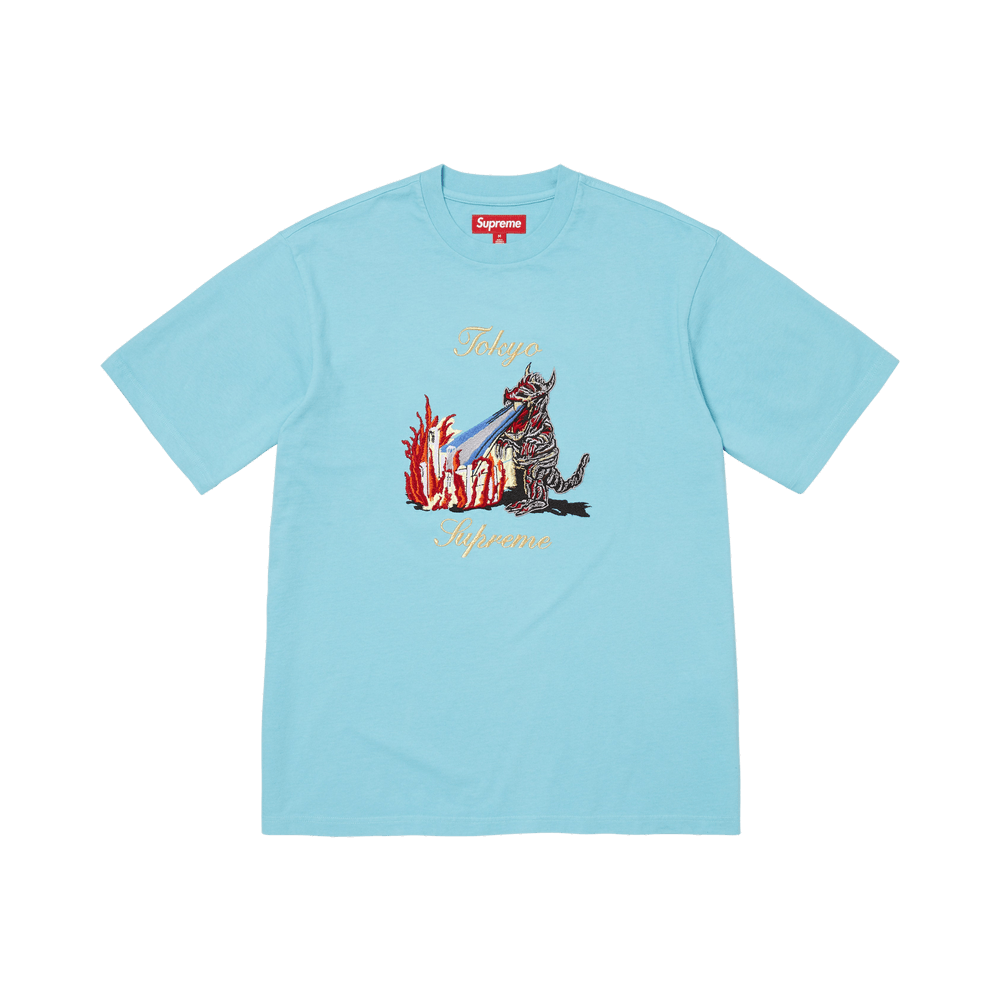Buy Supreme Monster Short-Sleeve Top 'Light Blue' - SS26KN44 LIGHT