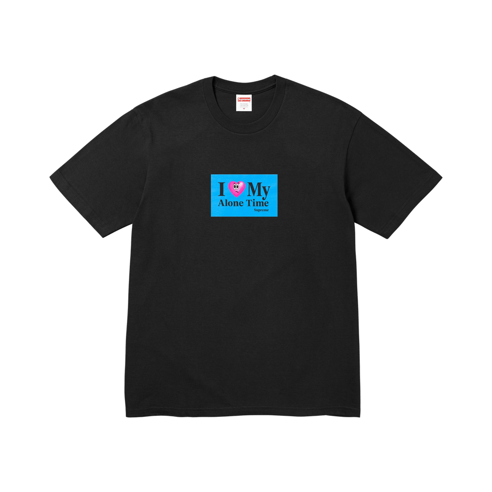 Buy Supreme Alone Time Tee 'Black' - SS26T27 BLACK | GOAT