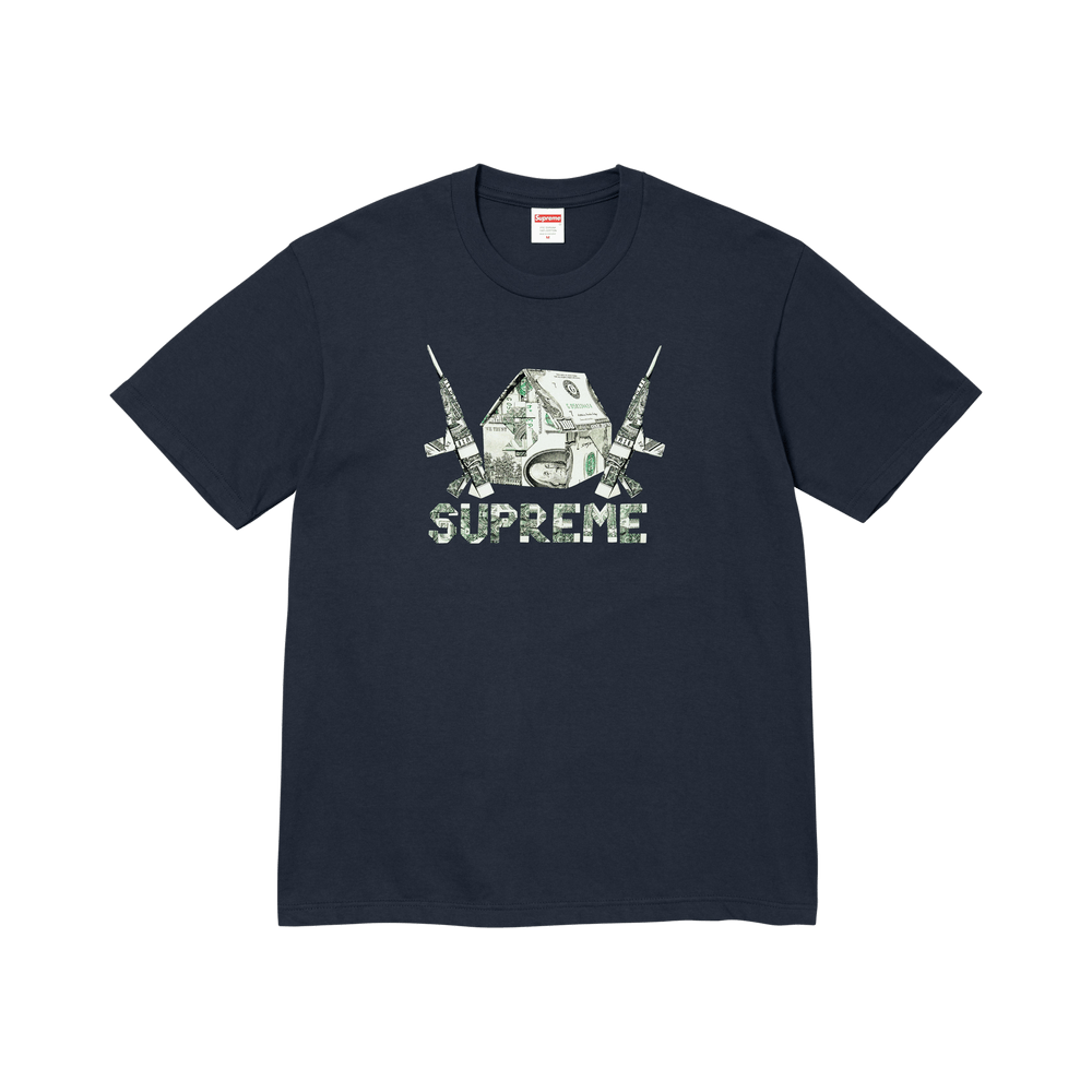 Buy Supreme Origami Tee 'Navy' - SS26T24 NAVY | GOAT CA