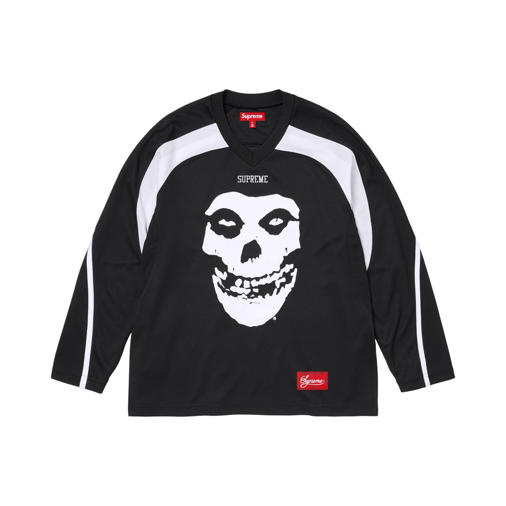 Buy Supreme x The Misfits Hockey Jersey 'Black' - SS26KN43 BLACK
