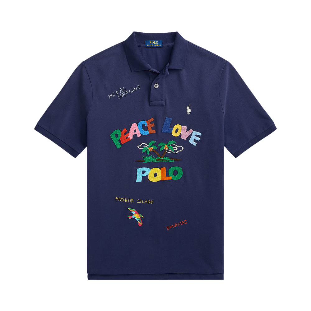 Buy Polo Ralph Lauren Short-Sleeve Basic Mesh Embroidered Graphic