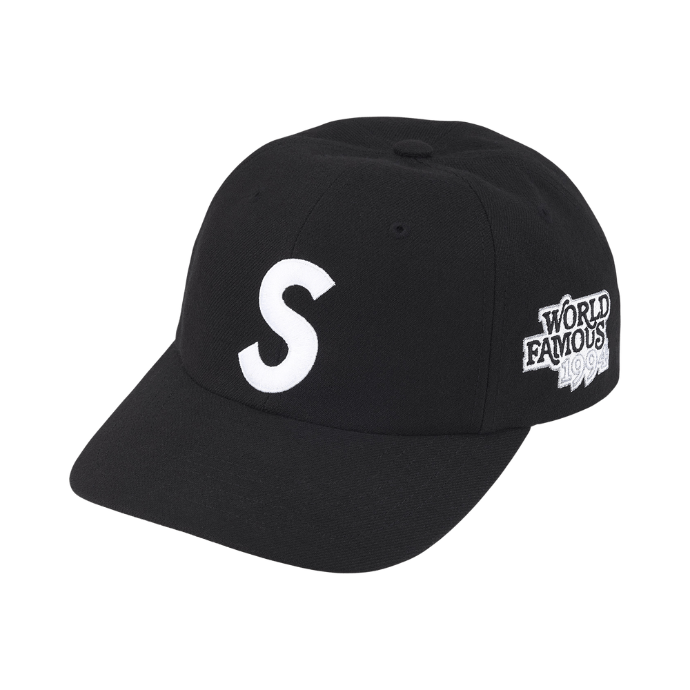 Buy Supreme World Famous S Logo 6-Panel 'Black' - SS26H11 BLACK | GOAT