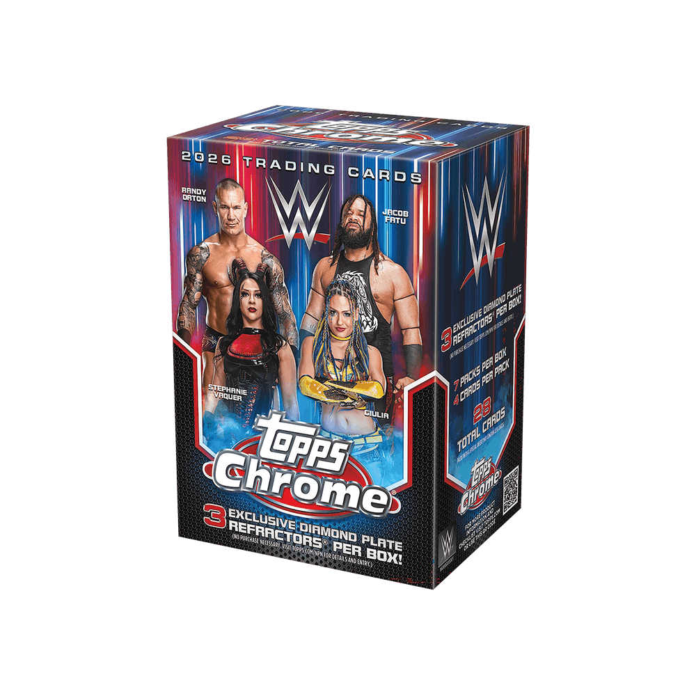 Buy 2026 Topps Chrome WWE Factory Sealed Value Box - 08702