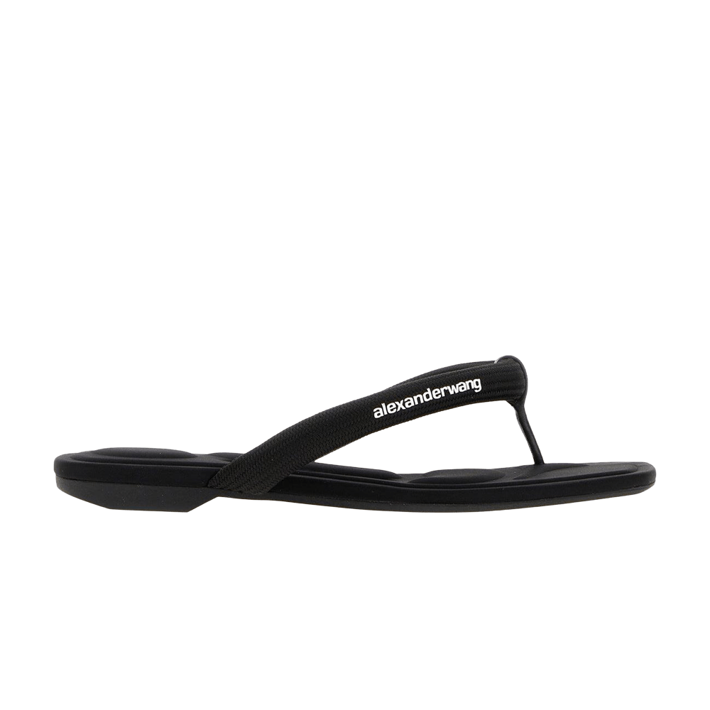 Buy Alexander Wang Wmns Jenna Tubular Flat Thong Sandal 'Black