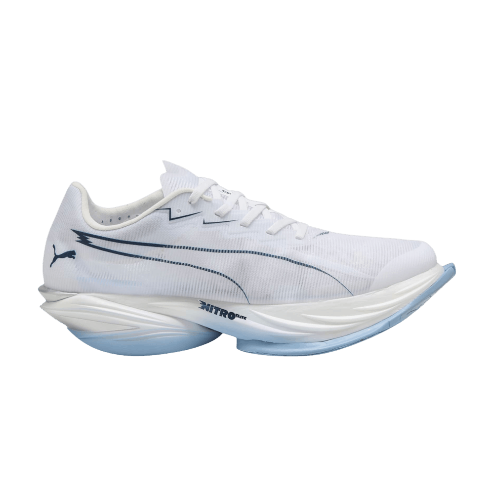 Buy Puma Fast-R Nitro Elite 3 'White Chambray Blue' - 312060 14 | GOAT
