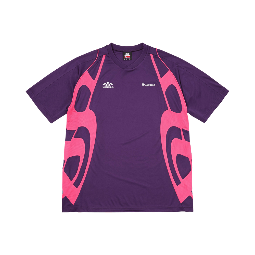 Buy Supreme x Umbro Old English Jersey 'Purple' - SS26KN63 PURPLE
