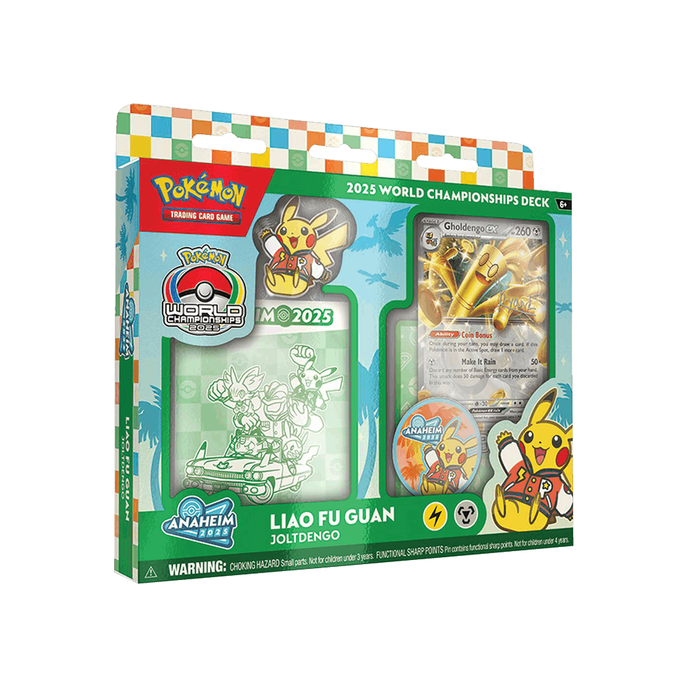Buy 2025 Pokémon TCG World Championship Deck 'Joltdengo' (Liao Fu