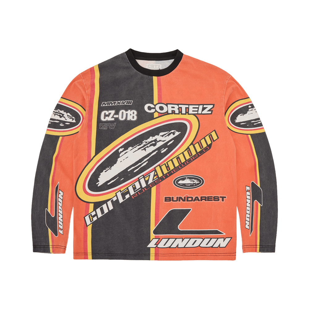 Buy Corteiz Supercross Cotton Jersey 'Orange' - CRTZ0419 424 | GOAT