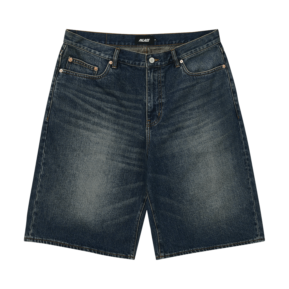 Buy Palace Baggy Jean Short 'Dark Stone Wash' - P30ST104 | GOAT UK