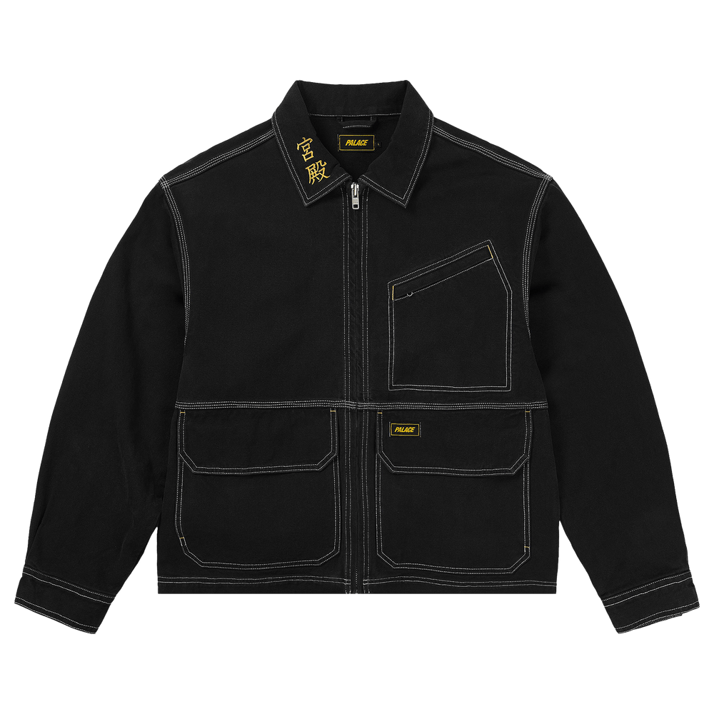 Buy Palace Worker Jacket 'Black' - P30JK169 | GOAT