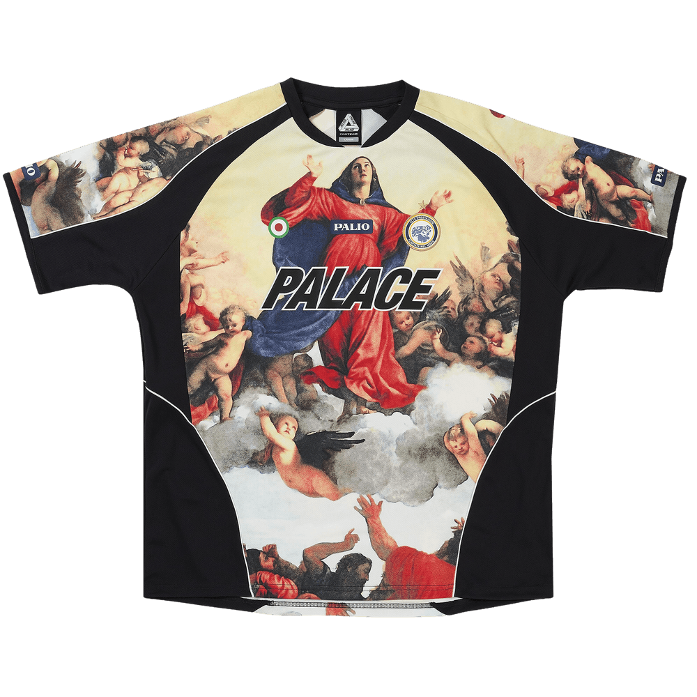 Buy Palace Titian Jersey 'Black' - P30ES222 | GOAT