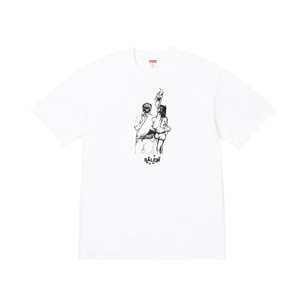 Buy Supreme x Salem Tee 'White' - SS26T34 WHITE | GOAT