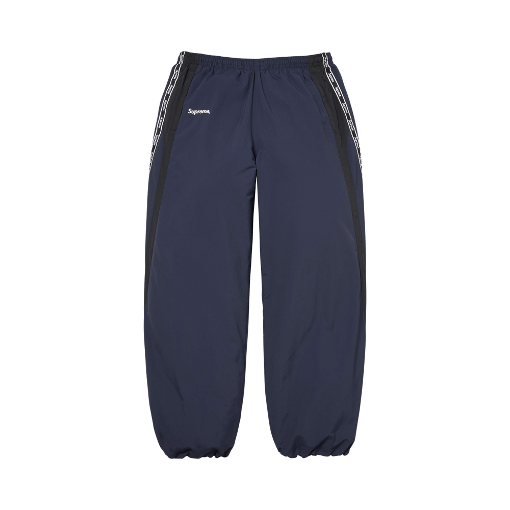 Buy Supreme Logo Taping Track Pant 'Navy' - SS26P91 NAVY | GOAT