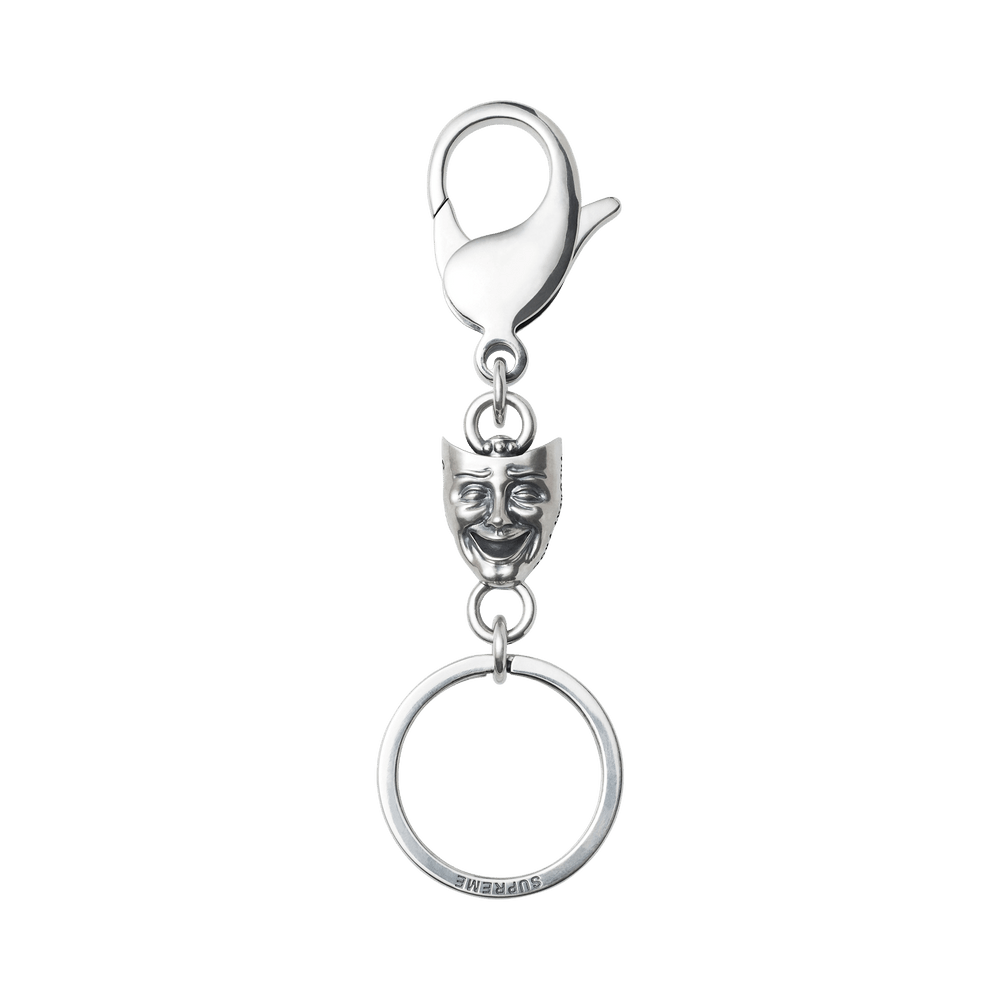 【希少】Supreme Drama Mask Key Ring Buy Supreme Drama Mask Key Ring 'Silver' - SS26A102 SILVER | GOAT