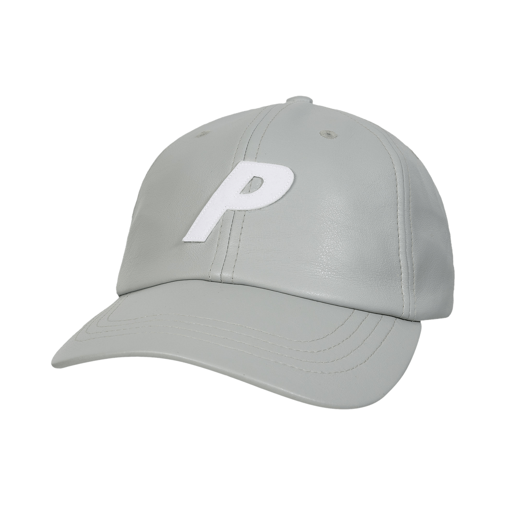 Buy Palace Faux Leather P 6-Panel 'Grey' - P30H223 | GOAT