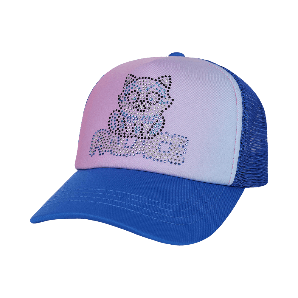 Buy Palace Kitty Rhinestone Trucker 'Blue' - P30H251 | GOAT CA